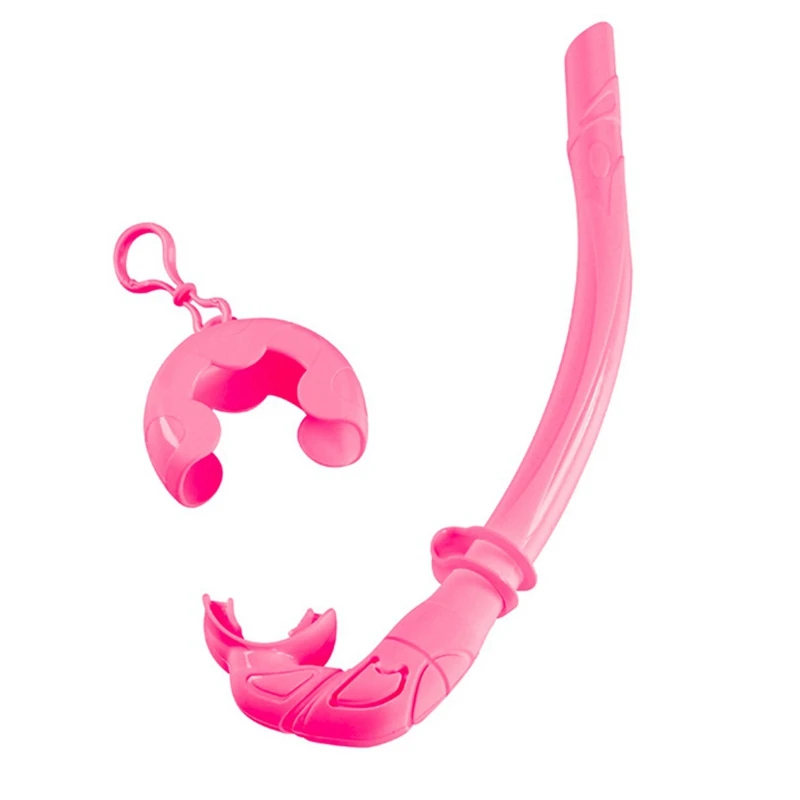 

Silicone Foldable Snorkel Tube Snorkel Women Men Roll Up Snorkel Wet Breathing Tube For Snorkeling