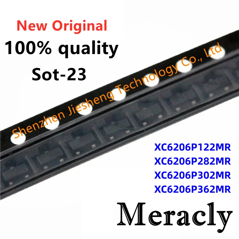 50 шт. XC6206P122MR XC6206P152MR XC6206P182MR XC6206P252MR XC6206P282MR XC6206P302MR XC6206P332MR XC6206P332MR XC6206P362 MR 1,2/1,5/1,8 V