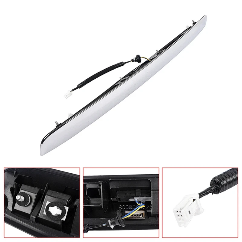 Хромированная ручка задней подъемной двери для Nissan Pathfinder 2013-2019 90810-9PG2D 90810-3KG0A