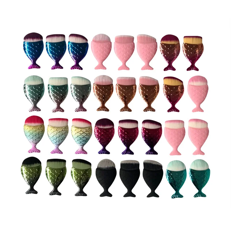 

4 Types Nail Brush Plastic Cleaner for Acrylic Nails Art Manicure Care Accessory Cleaning Remove Dust Powder