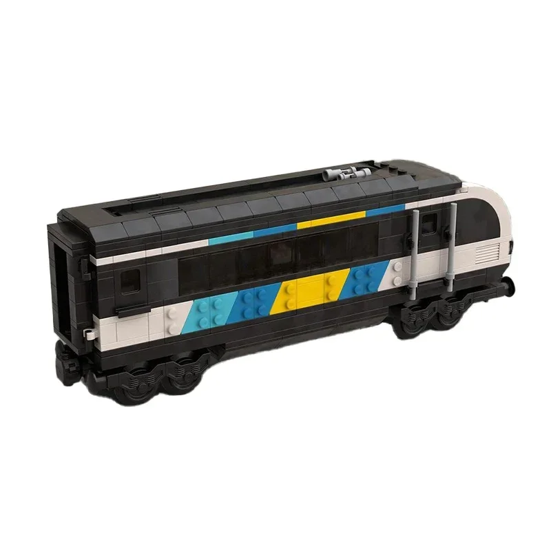 Модель автомобиля Brightline Moc конструктор локомотив поезд модульные блоки подарок