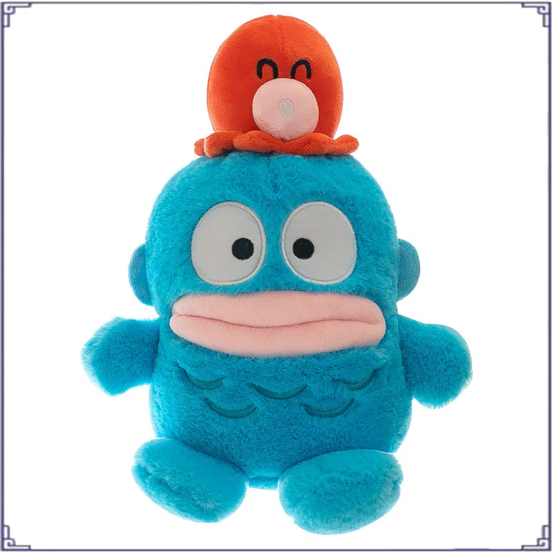 

Anime Kawaii Sanrioed Hangyodon 2022 Plush Doll New Cartoon Cute Children Christmas Birthday Gift Party Decoration