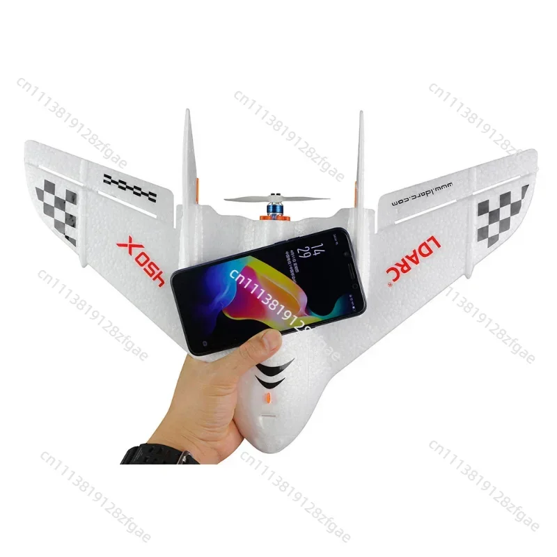 Фото LDARC TINY WING 450X V2, размах крыла 431 мм, из пенопласта EPP, FPV RC самолеты, летающее крыло, комплект (KIT) / PNP FPV/RTF версия, радиоуправляемые дроны с фиксированным крылом, игрушки №3