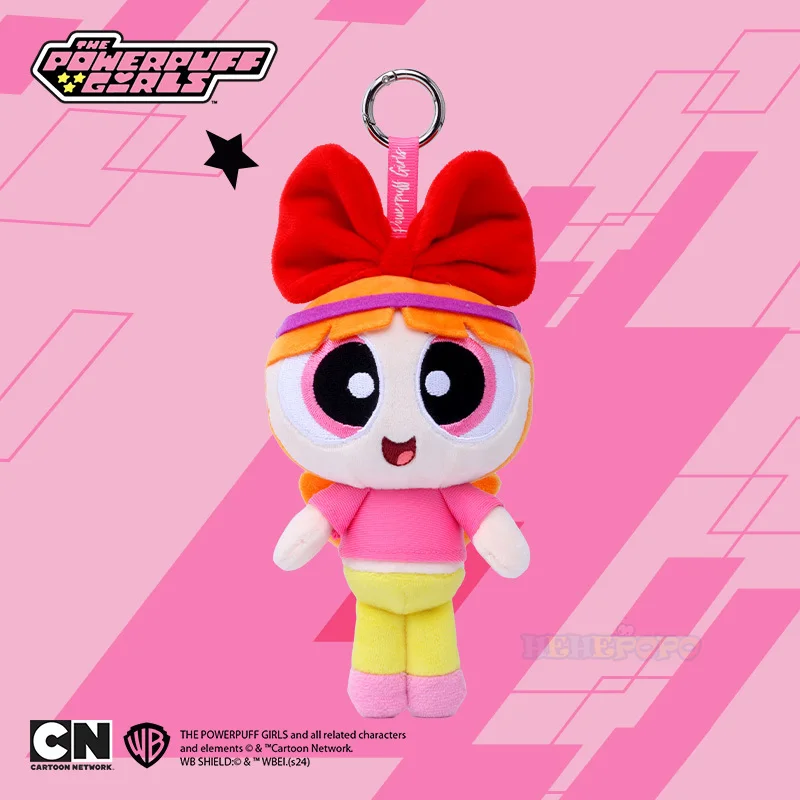 Фото Новый плюшевый брелок Kawaii Anime The Powerpuff Girls Princess Morbucks Mojo Jojo Blossom Bubbles Buttercup Pp, хлопковые куклы №5