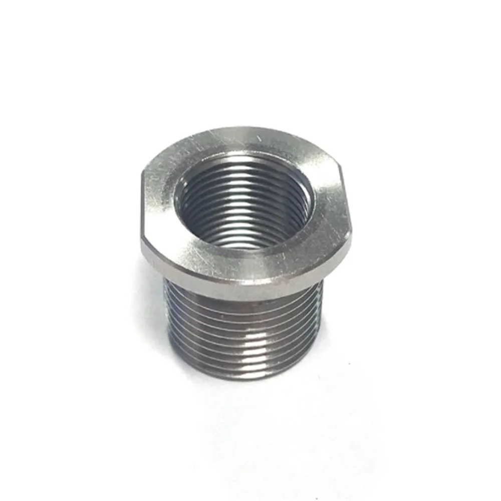 

Модифицированные аксессуары для автомобиля, соединительный элемент из нержавеющей стали, адаптер для фильтра, соединитель 1/2x28 ID до 5/8x24 OD HJ