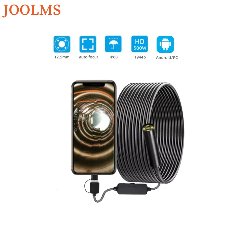 

Эндоскоп водонепроницаемый с автофокусом, 20 м, 12,5 мм