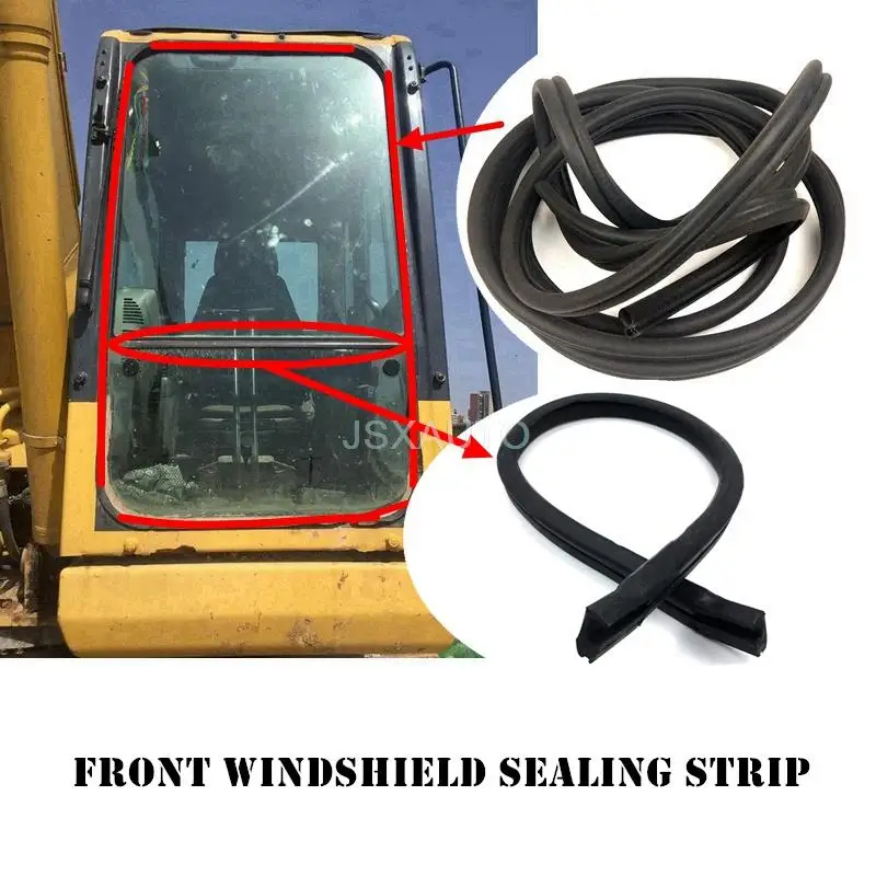 Резиновое уплотнение для переднего лобового стекла экскаватора Komatsu PC120 200-6 210 220