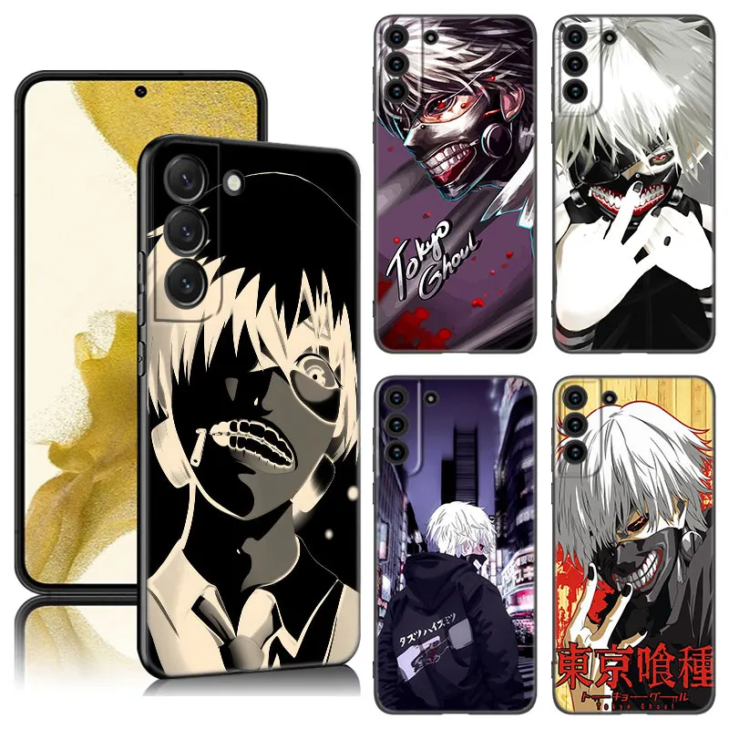 

Tokyo Ghoul Anime Phone Case For Samsung Galaxy S20 S21 S22 S23 Ultra FE S10E S10 Lite S8 S9 Plus S6 S7 Edge Silicone Cover