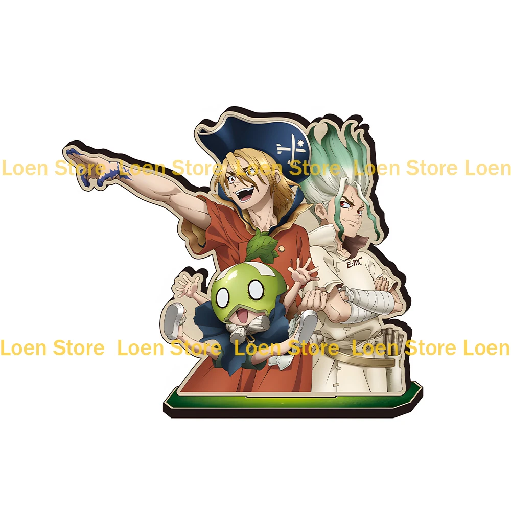 Персонаж Dr.STONE Senku Ishigami Kohaku Chrome Gen Asagiri Ukyo Saionji горячая аниме-игрушка большая