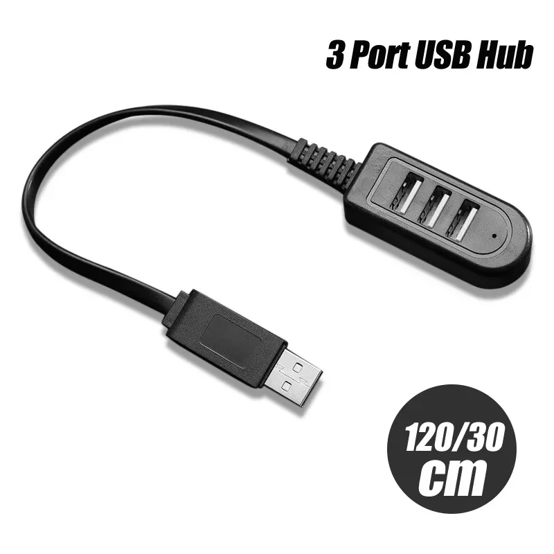 

USB Hub 2.0 MultiUSB Splitter Adapter Cable 1.2m 0.3m Mini Hub For PC Laptop USB Hab Extender Cable Computer Accessories