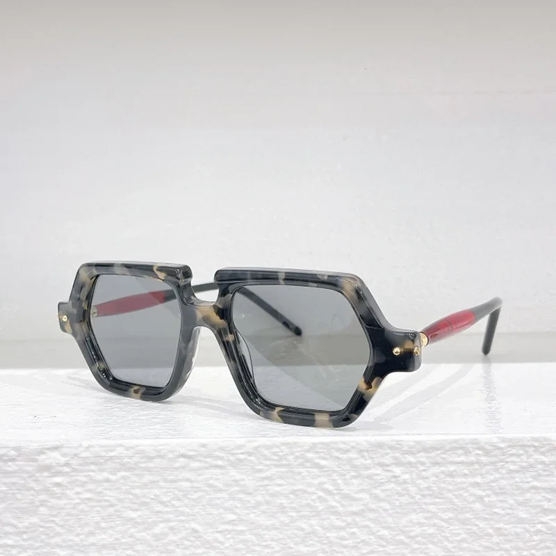 2024 высококачественные солнцезащитные очки в ацетатной оправе с градиентными
