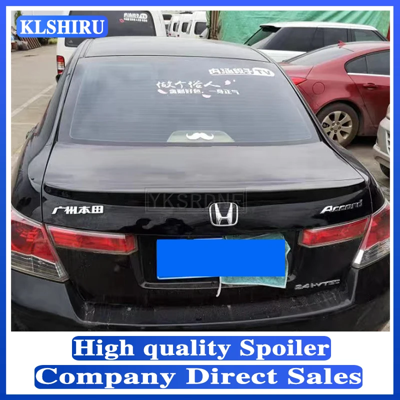 

Спойлер для honda accord 8, 2008, 2009, 2010, 2011, 2012, 2013, высокое качество, abs пластиковая деталь автомобиля для спойлеров accord
