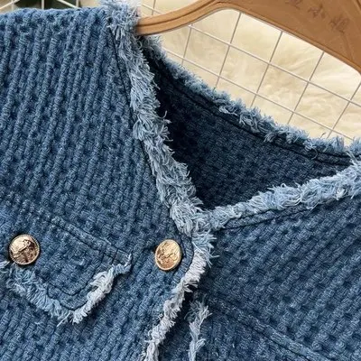 ALPHALMODA 2024 Новые женские костюмы пальто из искусственного кармана с длинными