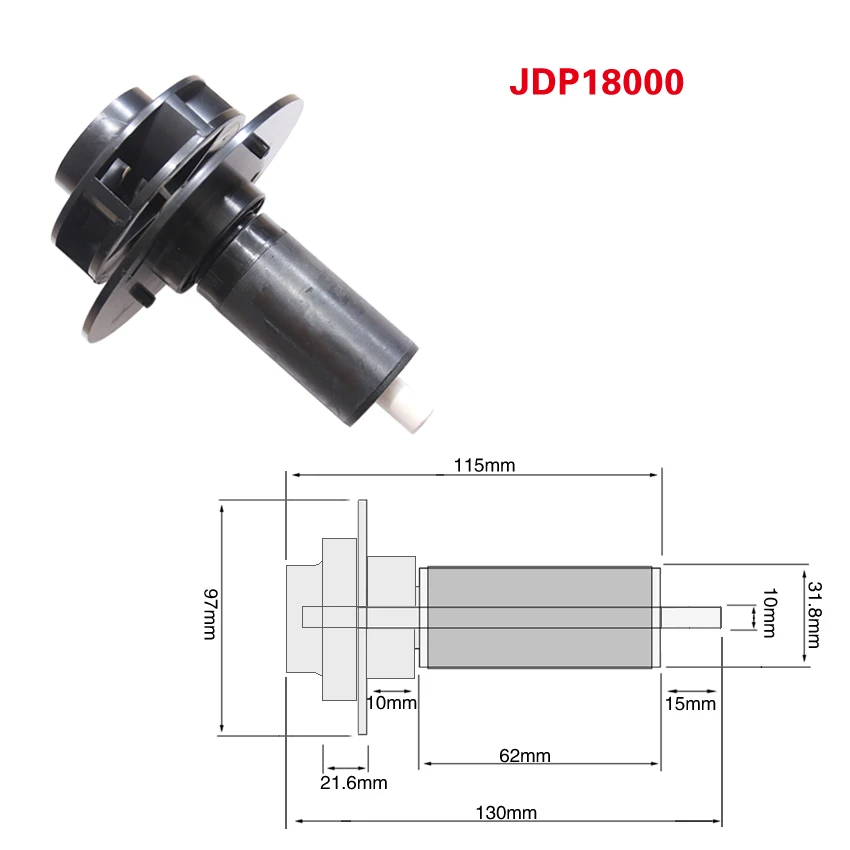 Погружной насос для аквариума SUNSUN JDP10001500200035003500Q500060006000Q1000010000Q18000HW5000, запасной ротор (art.: 3920c1c6e387f) - 3920c1c6e387f
