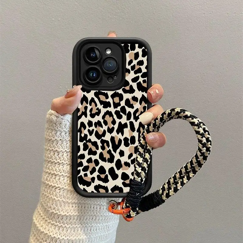 Casing For Xiaomi Redmi 13 9C 10C 10A 9A 10 NOTE 12S 9S 11S 10S 11 7 8 Pro PRO PLUS A3 Shell Leopard print Soft Case