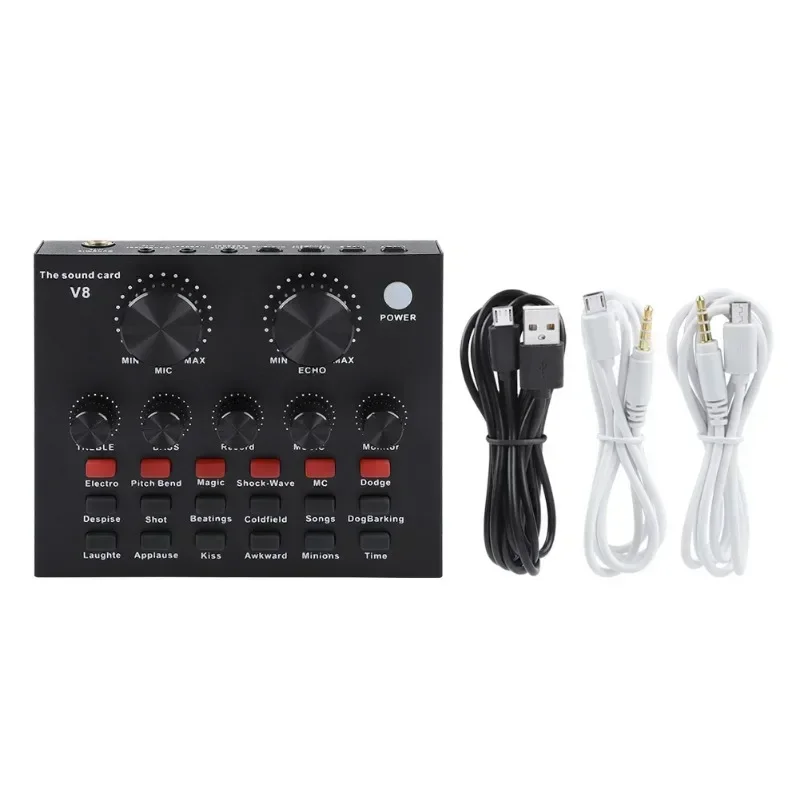 Набор интеллектуальных внешних интерфейсов USB Audio Sound Table V8