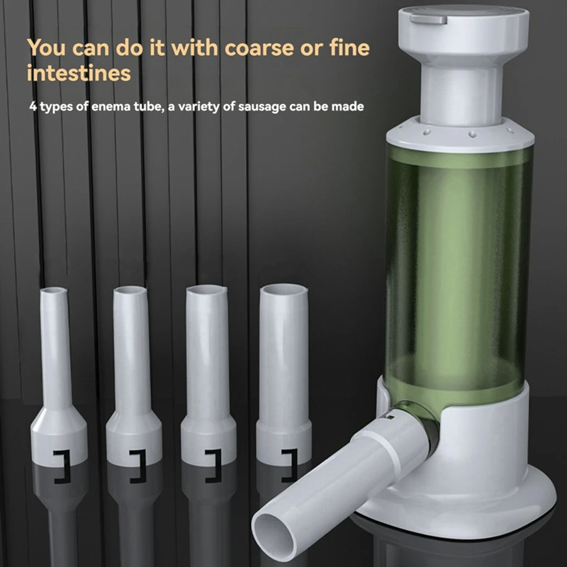 Ручной набор набивки для колбас с 4 наполнительными трубками мясорубка