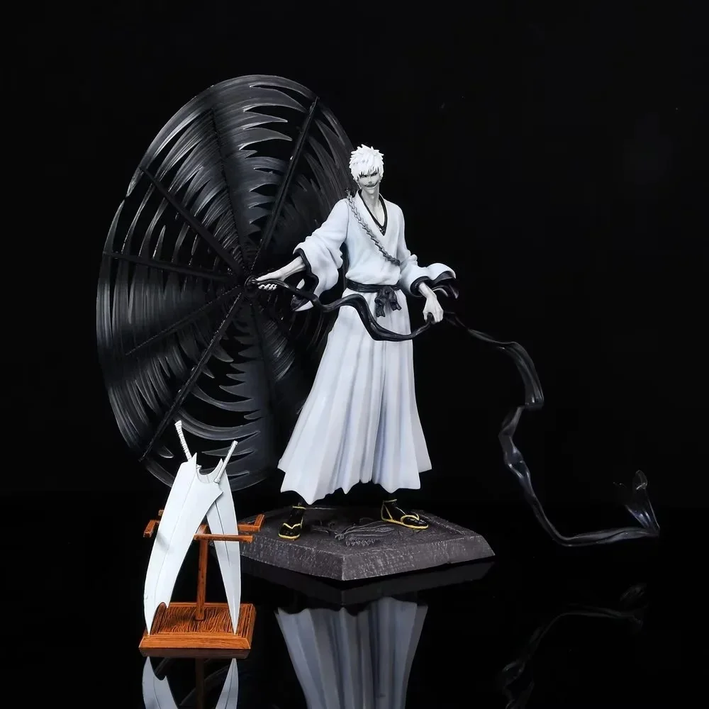 

Аниме отбеливатель Kurosaki Ichigo GK белая ПВХ экшн-фигурка Коллекционная модель кукла игрушка 33 см