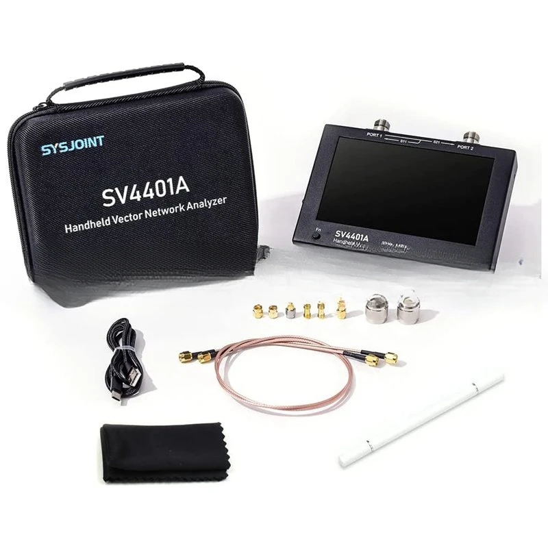 

SV4401A 7-дюймовый сенсорный ЖК-дисплей 50 кГц 4,4 ГГц Векторный анализатор сети
