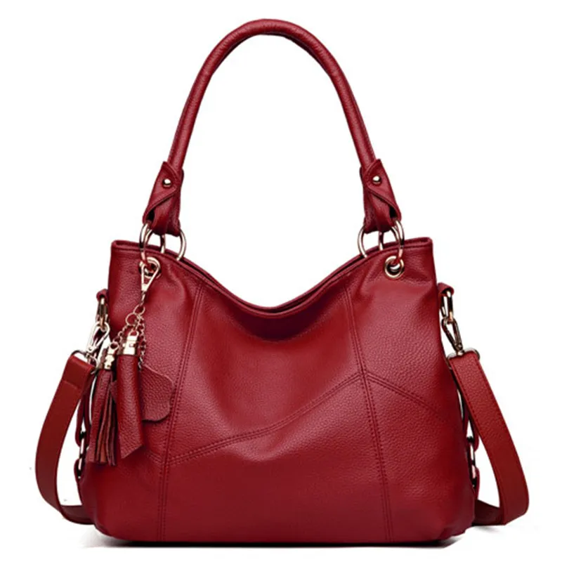 

Ladies Hand Crossbody Bags For Women 2022 Luxury Cowhide Women Shoulder Bag Tote Bag bolsa feminina Women Handbag Top-handle Bag