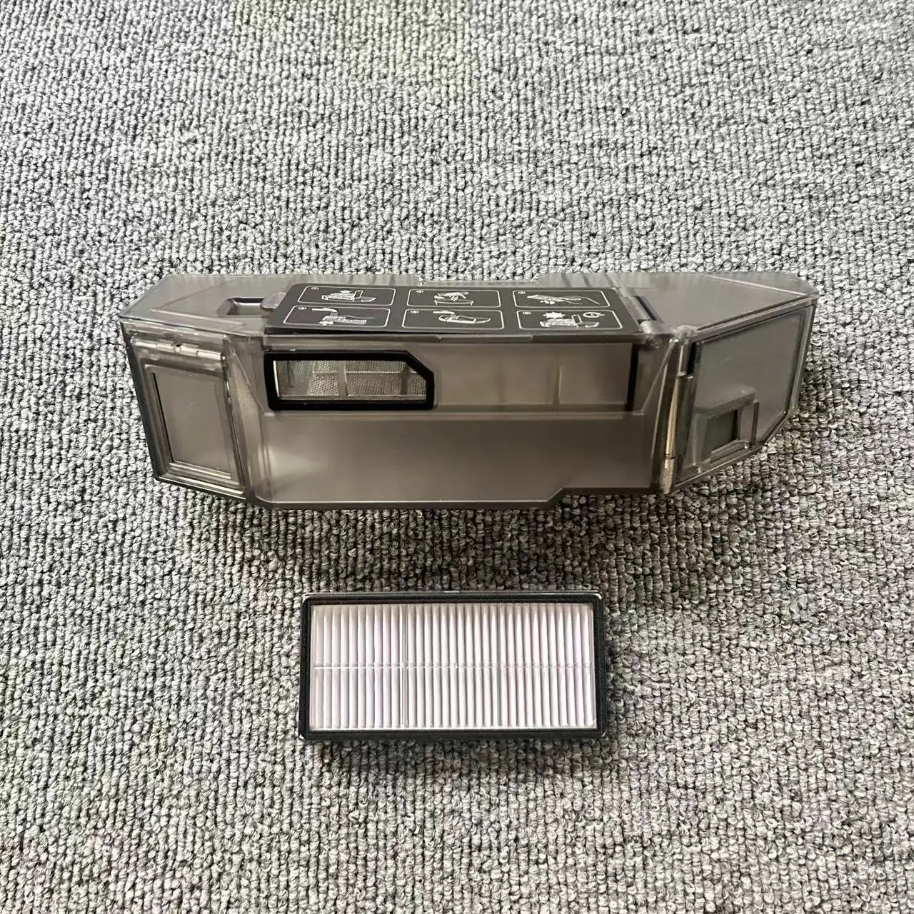 

Пылесос Dreame L10s Pro Ultra, L30, X30 Ultra, X30 Pro: оригинальный контейнер для сбора пыли — рабочий компонент с ключом