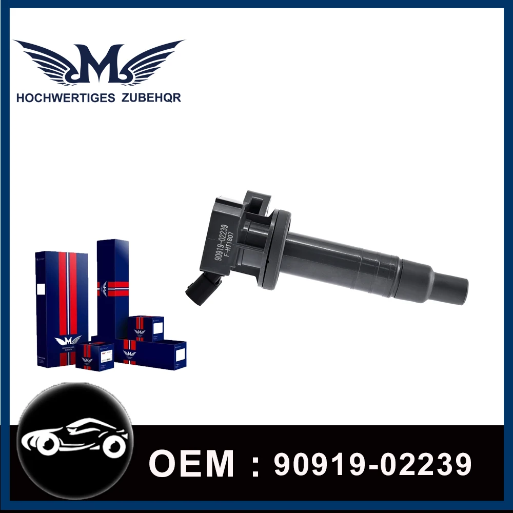 

Ignition Coils For Toyota 90919-02239 90080-19015 for DOHC Engine 1ZZFE Chevy Pontiac L4 1.8L C1249 UF247 2003 90919-19019 2000