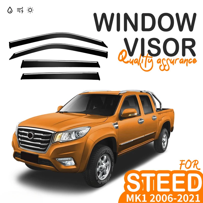 Козырёк от солнца и дождя для Great Wall Haval Steed 2006-2012