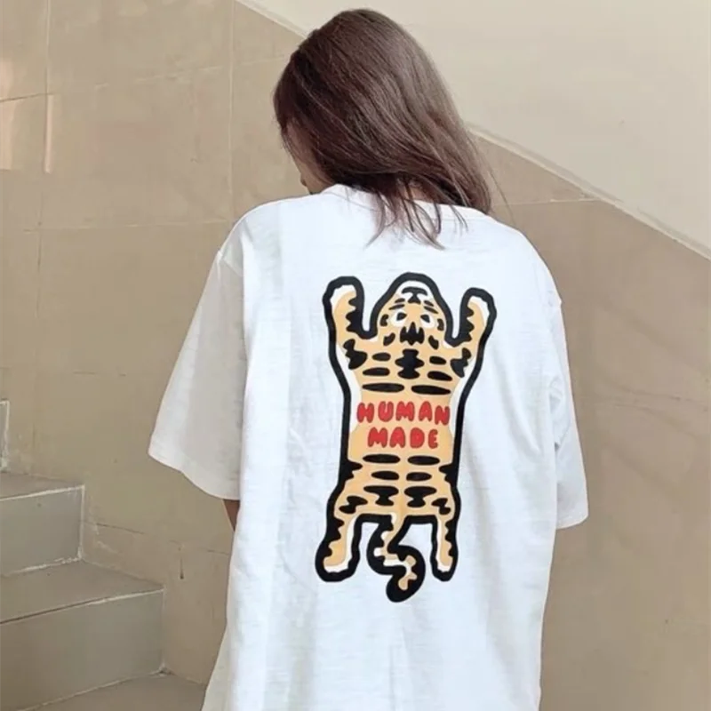 Японская Роскошная брендовая футболка в стиле Харадзюку Мужская с принтом