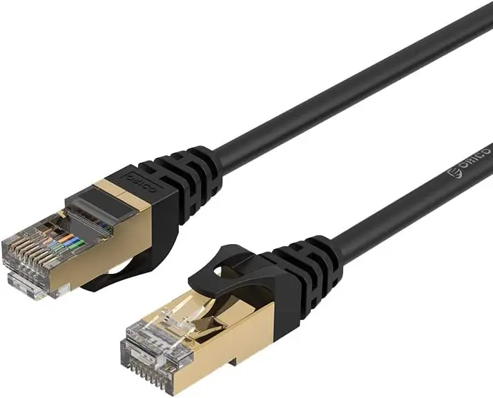 

NEW 10000Mbps CAT 7 Shielded Ethernet Network Cable 1 Meter - PUG--10