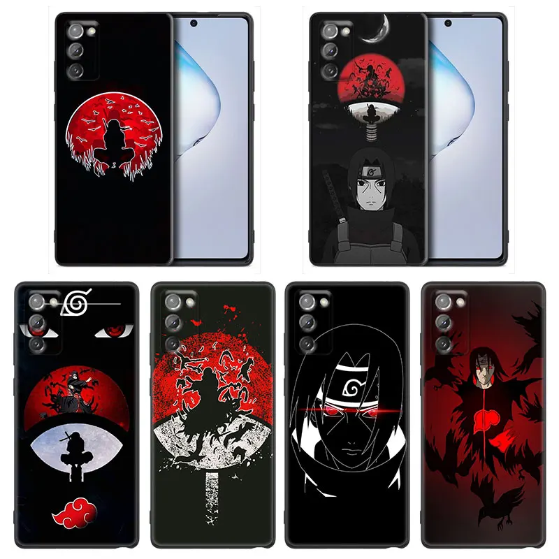 

Anime Naturo Itachi Uchiha Phone Case for Samsung Note 8 9 10 20 5G M11 M12 M30s M32 M21 M51 F41 F62 M11 Silicone Case BANDAI