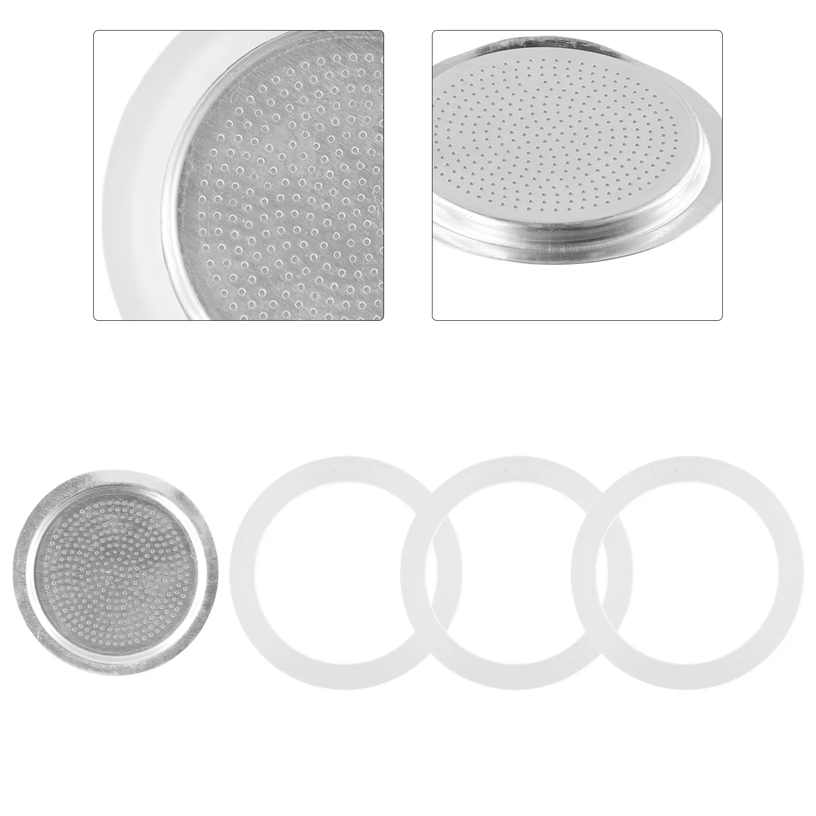 Фильтр для эспрессо-мока аксессуары кофейник восьмиугольный алюминиевый горшок