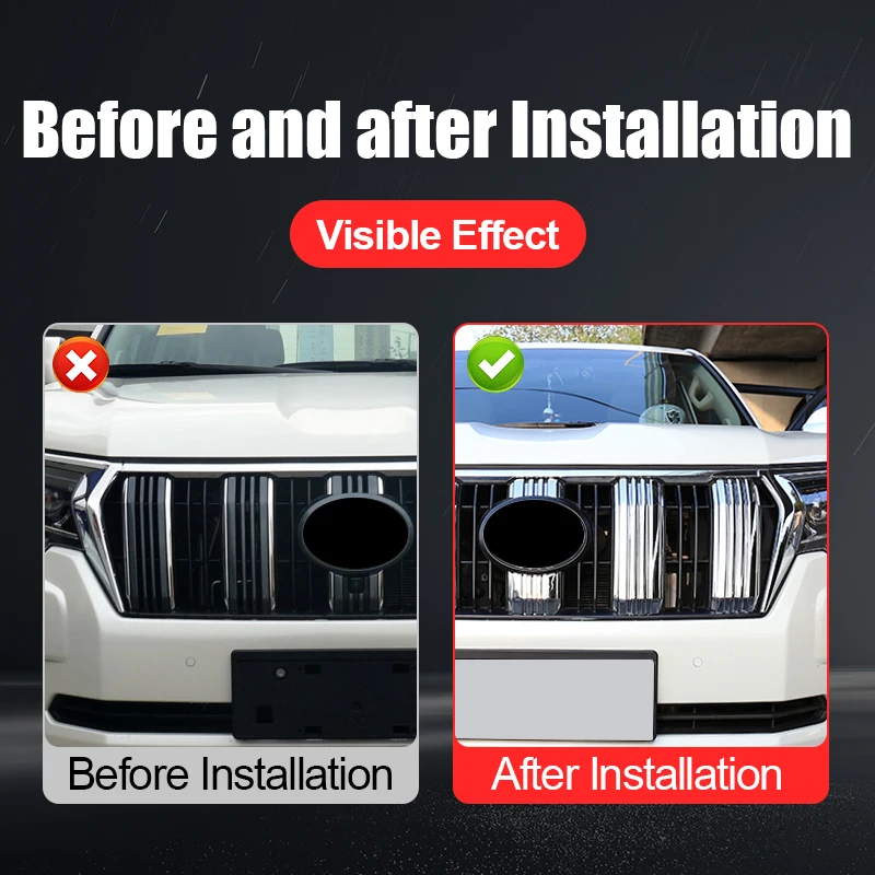 Для Land Cruiser Prado 150 2010-2022 2020 2019 передняя решетка хромированная декоративная полоса