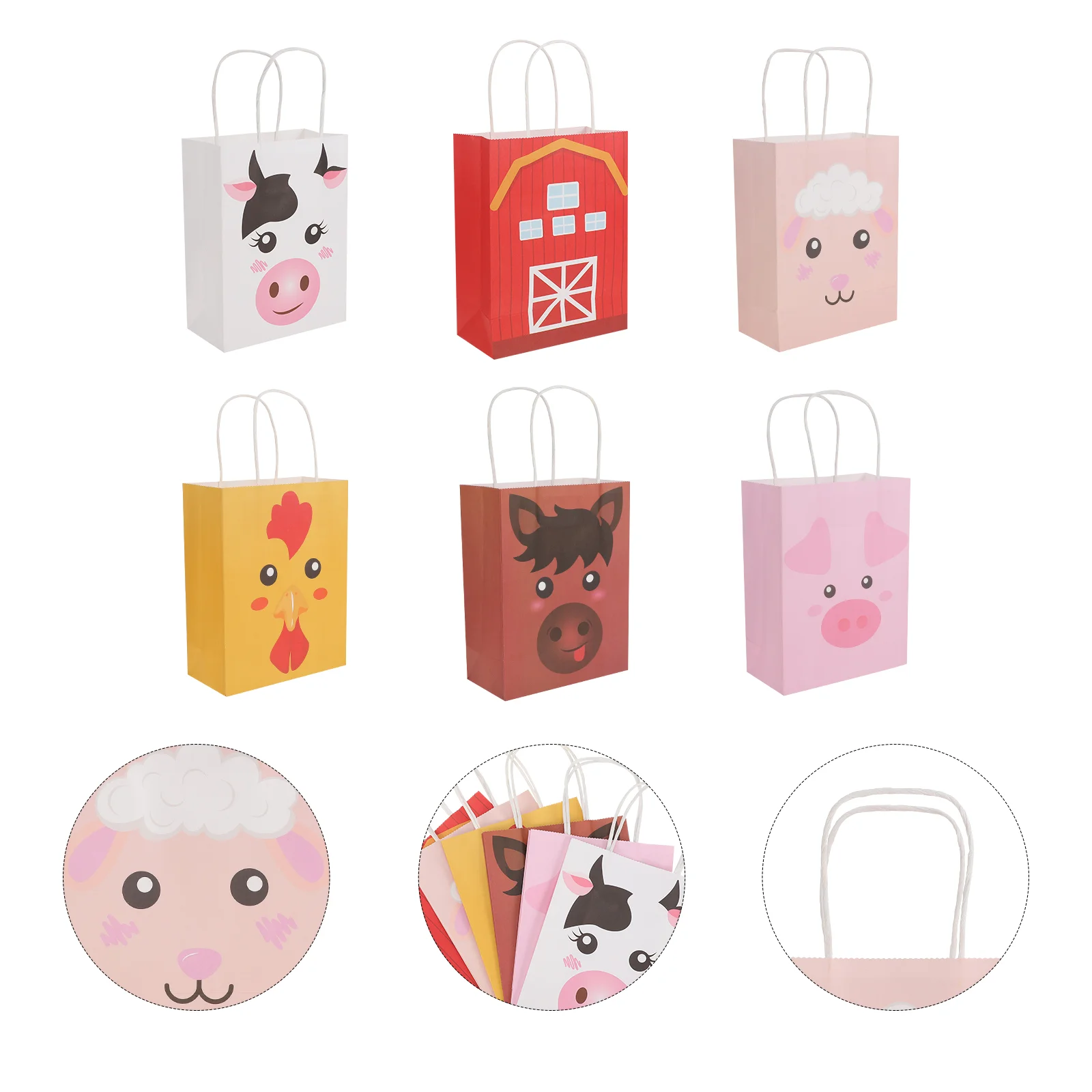 

Paper Gift Favor Pouches Thank You Snack Sack Container Giving Goodie Holiday Diy Merchandise Treat Present Business Farm