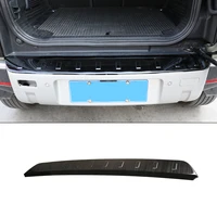 for 2020 2022 land rover defender 110 stainless steel black car styling rear bumper protective cover sticker auto parts