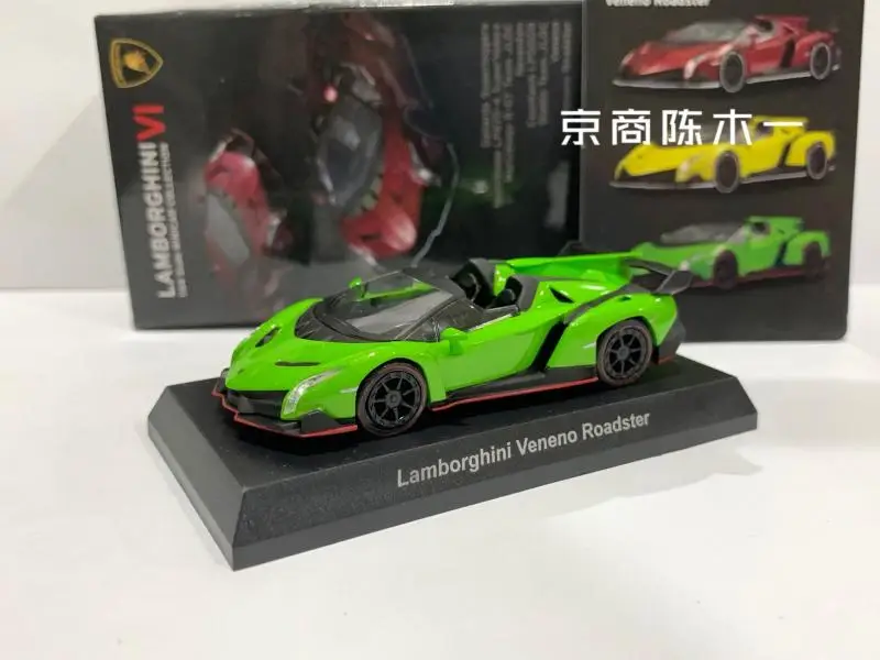 1/64 KYOSHO Lamborghini Veneno Roadster Collection литая под давлением модель тележки из сплава