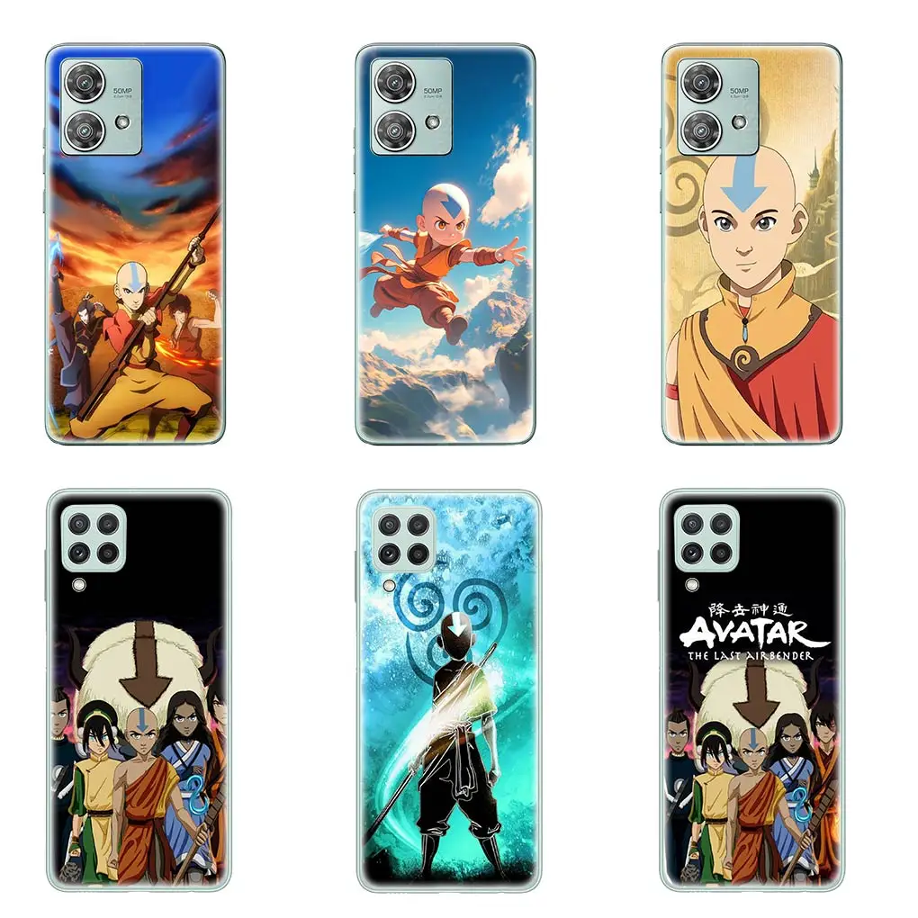 Чехол для телефона Aang Avatar The Last Airbender Samsung Galaxy A04 A14 A23 A34 A54 M23 M33 M52 M53 M31 M51 M21 A06 A16