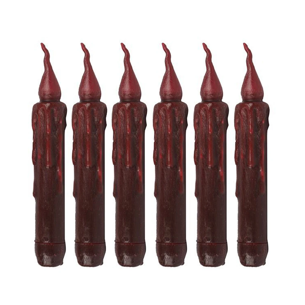 Hearthside Деревенская Мерцающая Светодиодная Коническая Свеча Искусственная Без