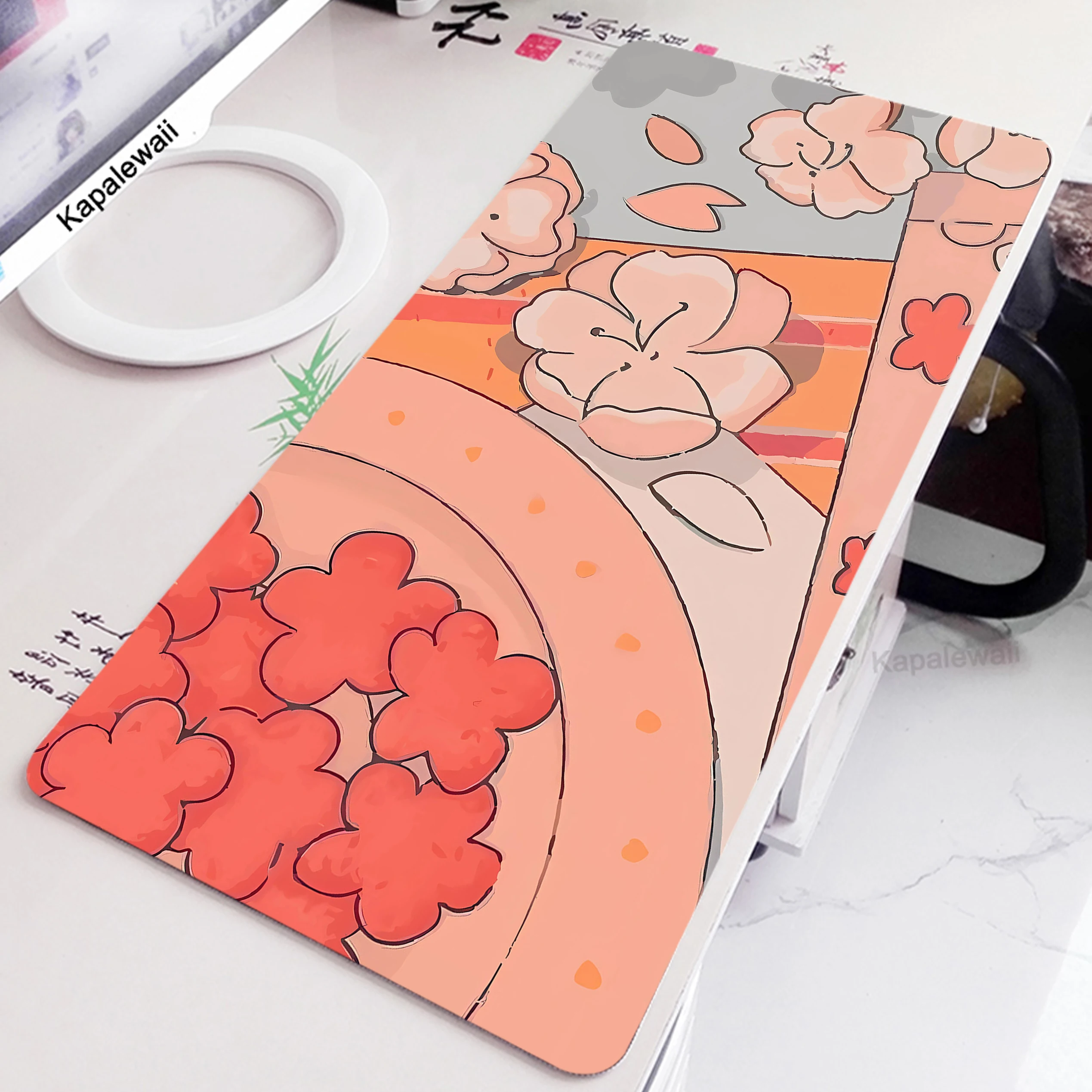 

Japanese Mousepad Large Mouse Pad Deskmat XXL Mouse Pads Rubber Keyboard Mat Gaming Mouse Mat 900x400mm Office Table Carpet