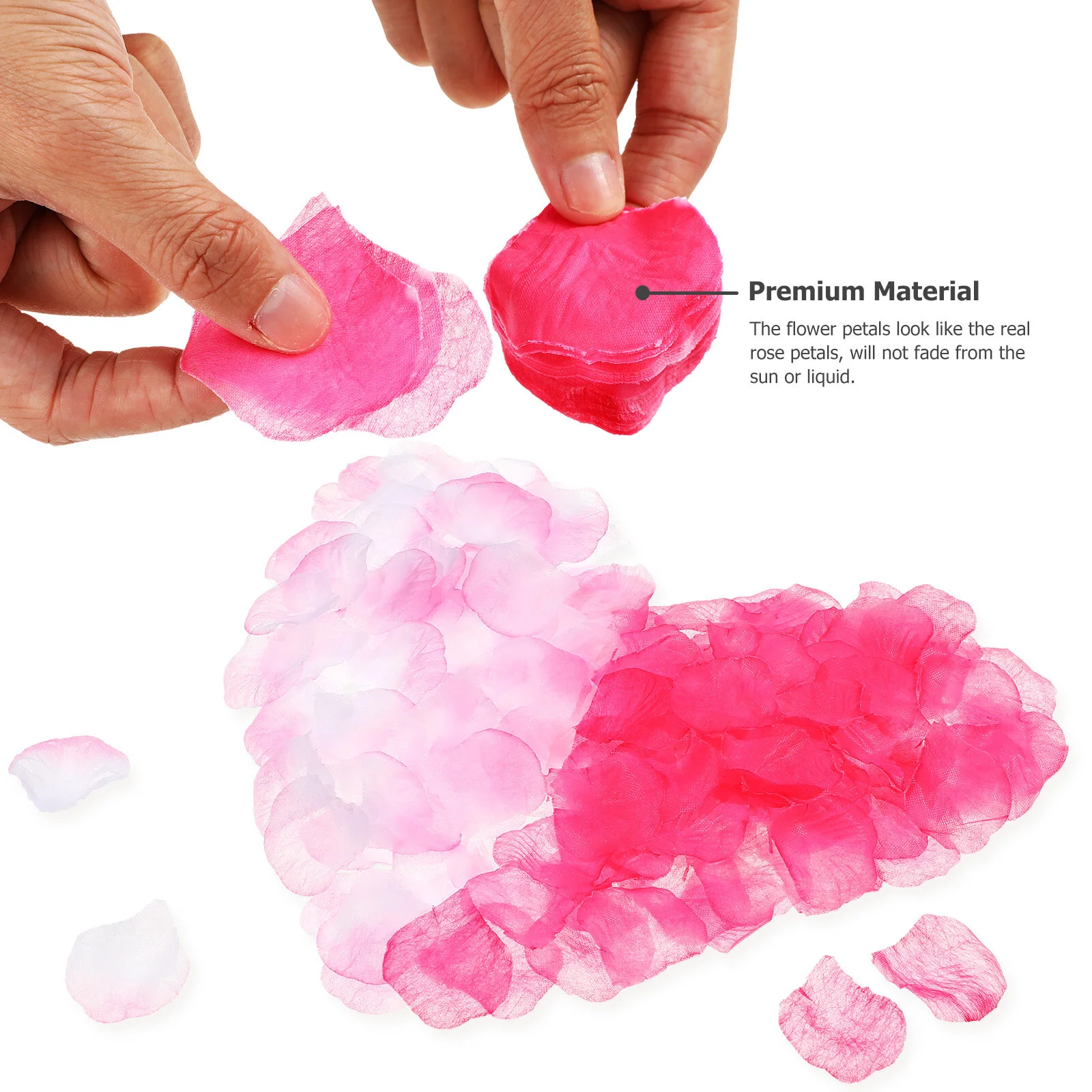 

Artificial Flowers Wedding Decoration Separated Fake Rose Petal Imitation Petals