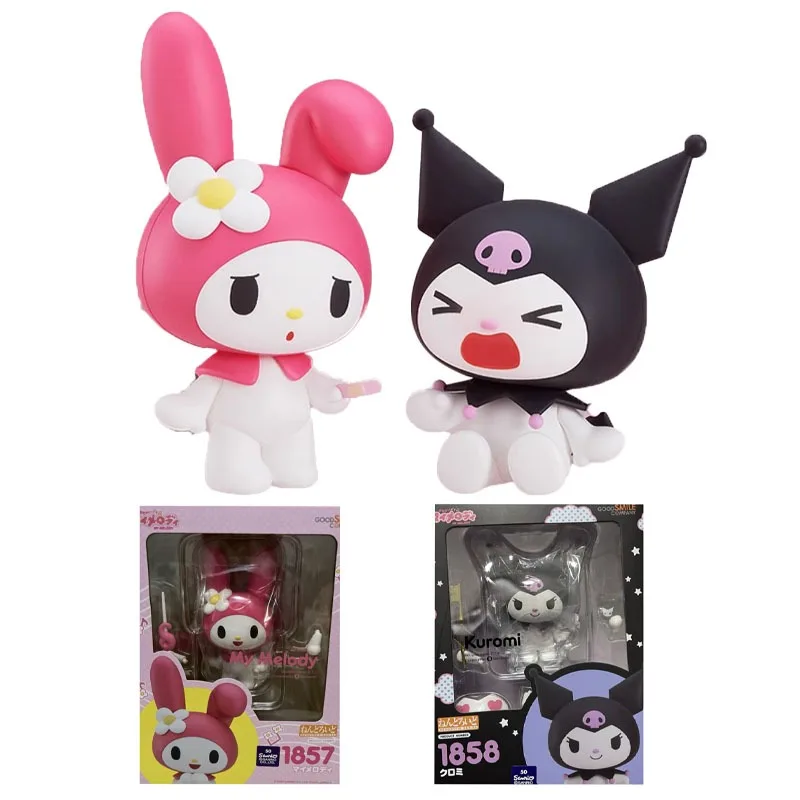 

Аниме фигурки хорошей улыбки, нэндороид ГСК 1857 Melody 1858 Kuromi, коллекционные экшн-игрушки, спасибо за вашу покупку