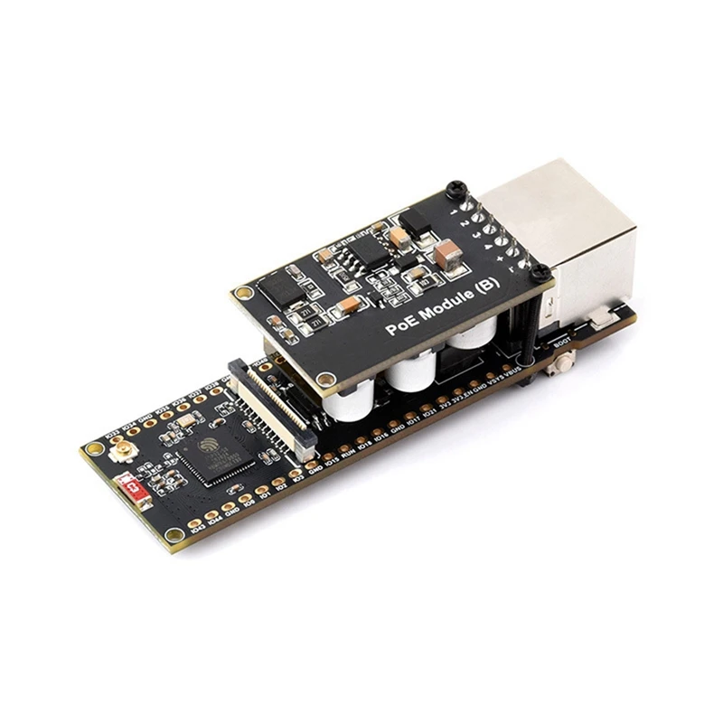 ESP32-S3-POE-ETH Плата разработки Ethernet ESP32-S3 Поддержка двухъядерного порта Poe Wi-Fi и Bluetooth