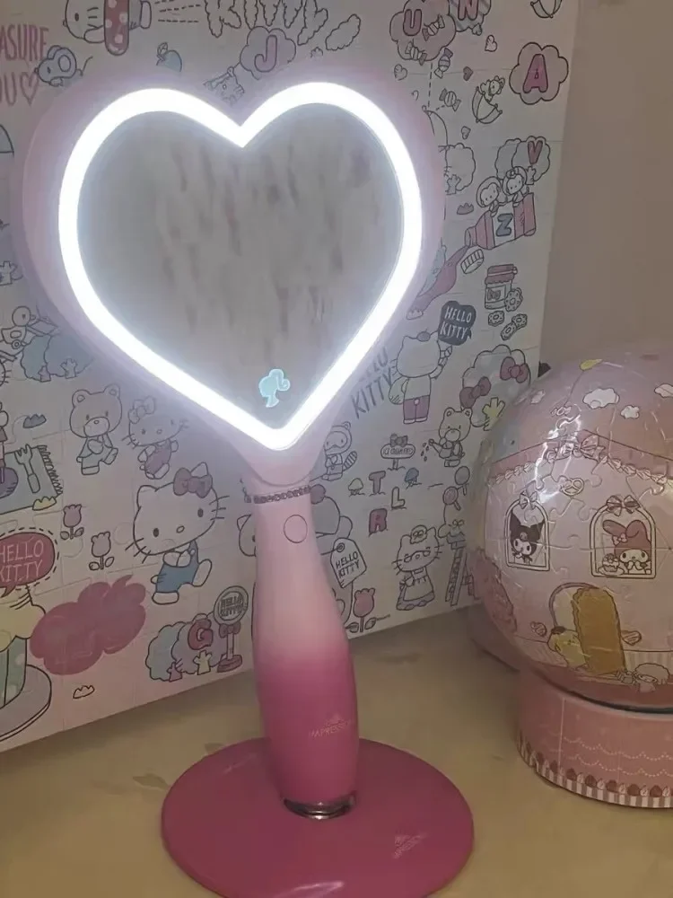 Барби романтическое настольное зеркало со светодиодной подсветкой портативный