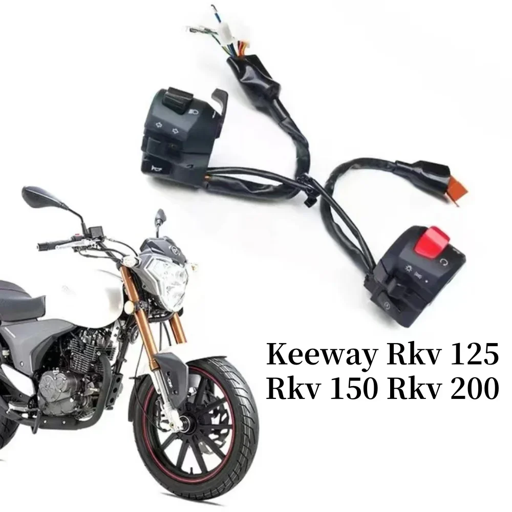 Новый мотоцикл подходит для Keeway Rkv 125 150 200 переключатель указателя поворота на