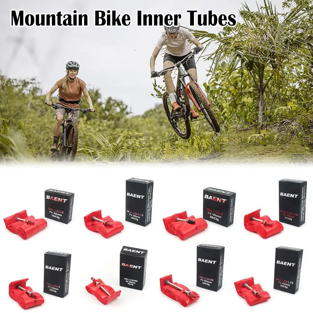 

New TPU Ultralight Bike Inner Tube 29 "mountain Bike Tires 27.5 26" 48mm French Valve 1.26-1.75 1.9-2.7 Bike Accessories