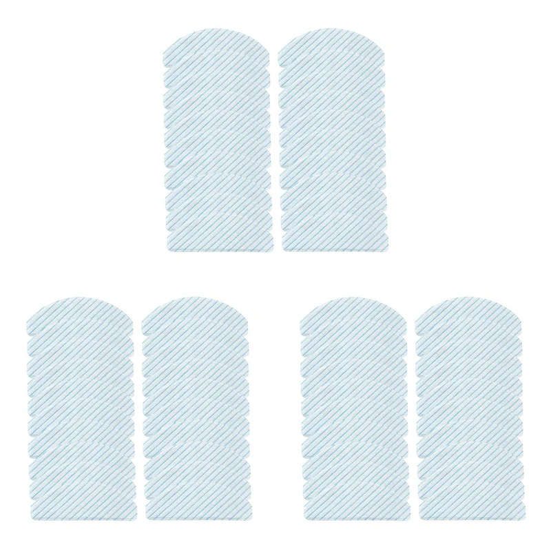 

60 Pack Strong Rag For Ecovacs Deebot Ozmo T8 Aivi T8 MAX Vacuum Cleaner Parts