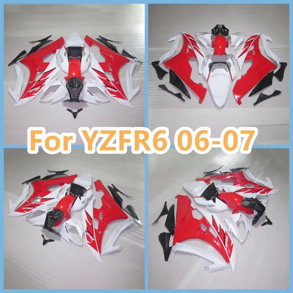Новый комплект обтекателей из АБС-пластика для мотоцикла подходит YZF R6 06 07 2006 2007
