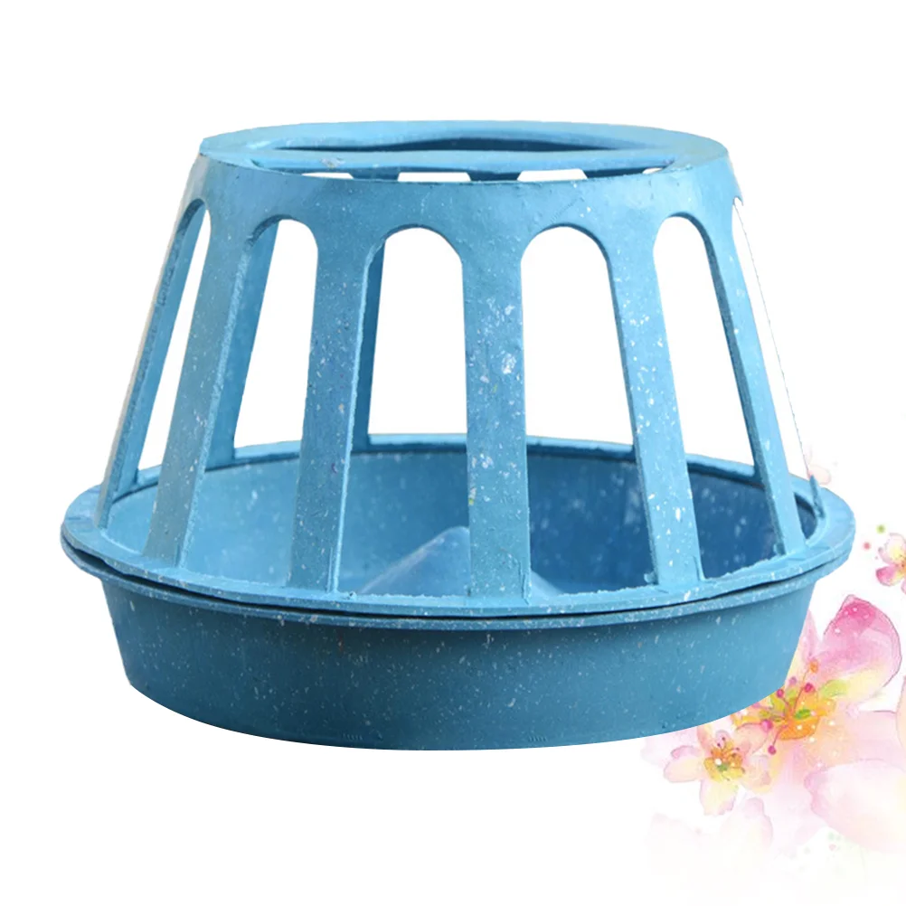

Poultry Food Bowl Dish Waterer Chicken Feeder Infant Drinker Plastic Serving Tray Quail Dispenser Drinking Cups