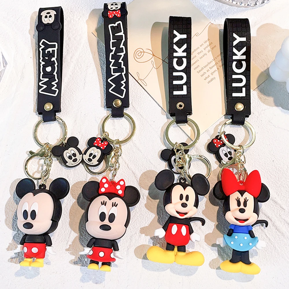 Брелок для ключей с героями мультфильма «Стич» | AliExpress