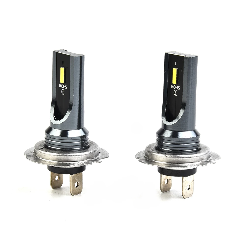 

Car LED Headlight 50 Leds CSP Flip Chips 000 Hours 1860 Chips DC 12V-24V Error Free Yellow 360 Degrees Lighting Car Accessories