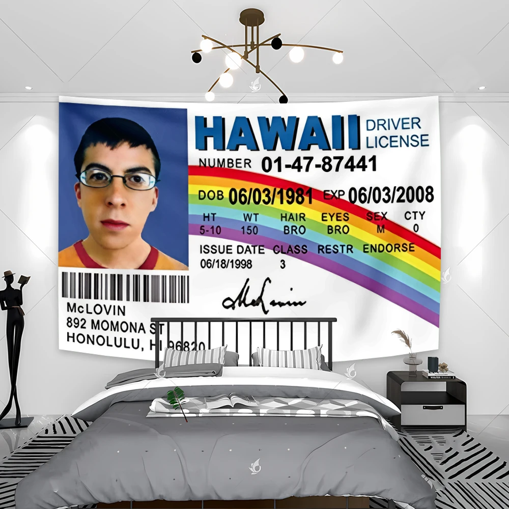 

Гобелен Mclovin Id с флагом